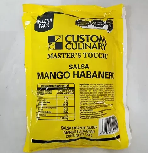 Bolsa mango habanero Custom 2 kg Custom Culinary