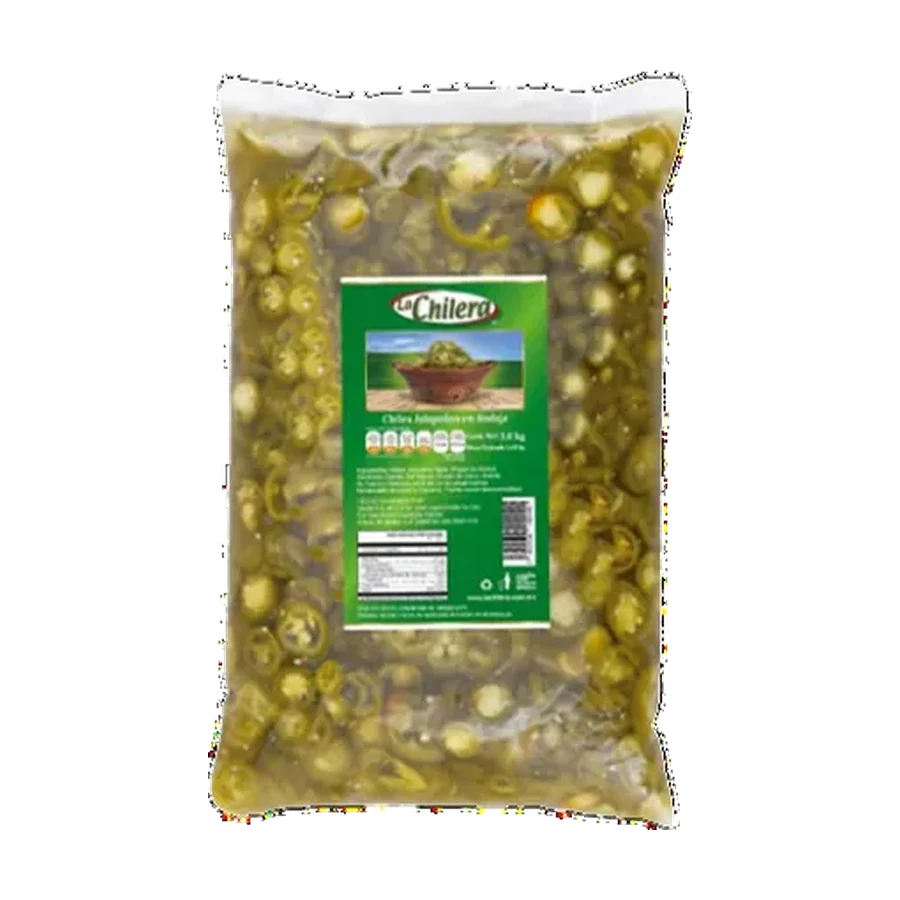 Chiles Jalapeños Rodaja La Chilera 3kg La Chilera