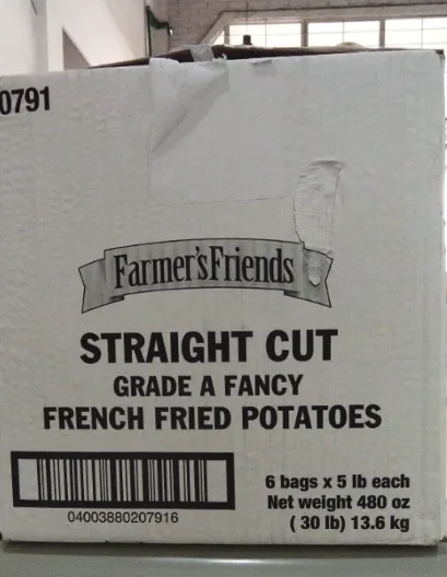 Papa 3/8 Corte Recto Farmer's Friends 2.26 kg Farmer's Friends