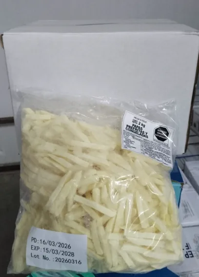 Papa 3/8 Corte Recto Helga's Frost 2 kg Helga's Frost