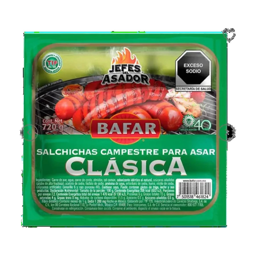Salchicha Asar Bafar Bafar