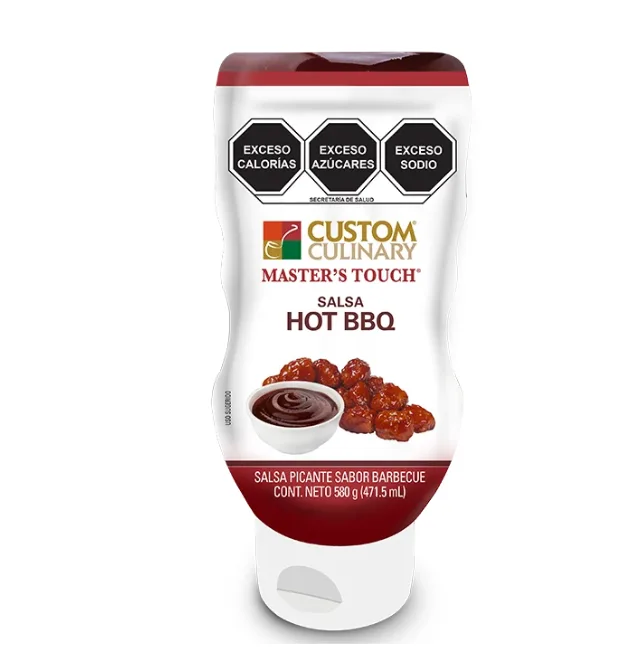 Salsa BBQ Hot Custom 500 gr Custom Culinary